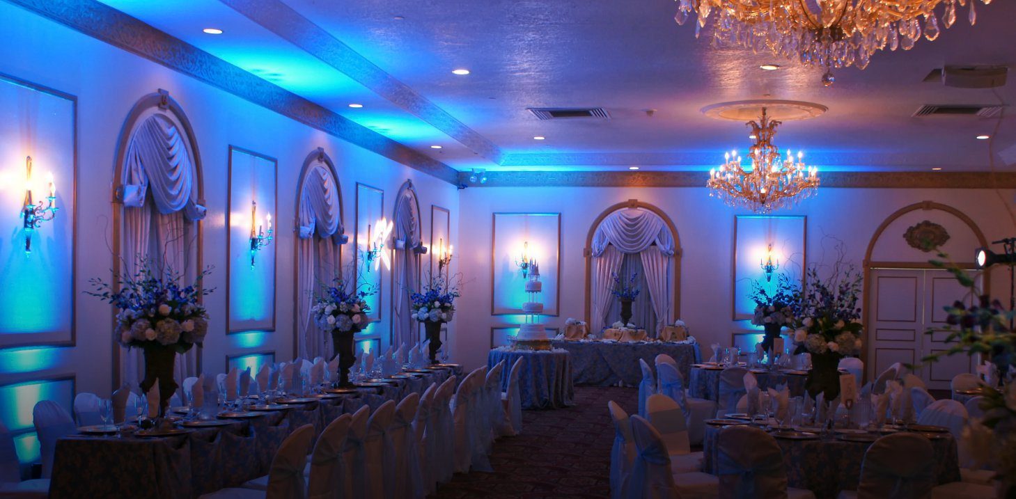 Blue ballroom Renaissance Ballrooms Wedding Venues in Miami